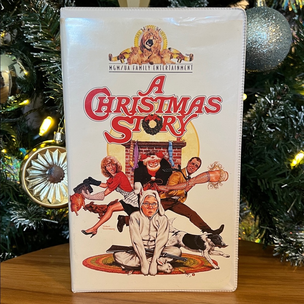 VINTAGE VHS tape of the classic holiday film A Christmas Story 80s 90s UNTESTED